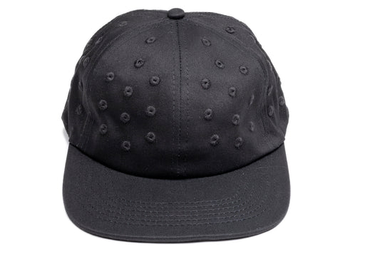 Pleasures Eyelet Snapback in Black