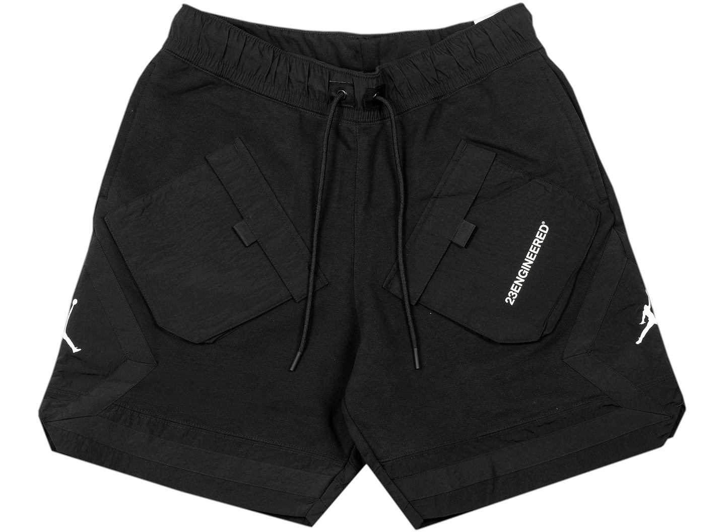 Jordan 23 Engineered Fleece Shorts in Black