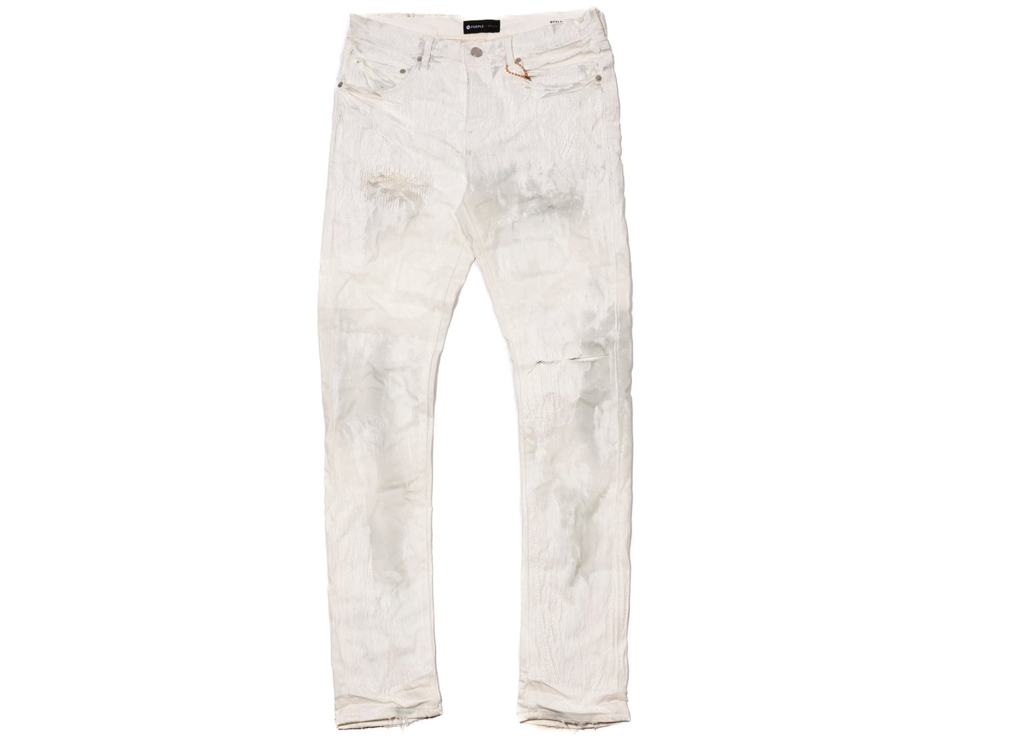 Purple Brand Faded Crackle Jeans
