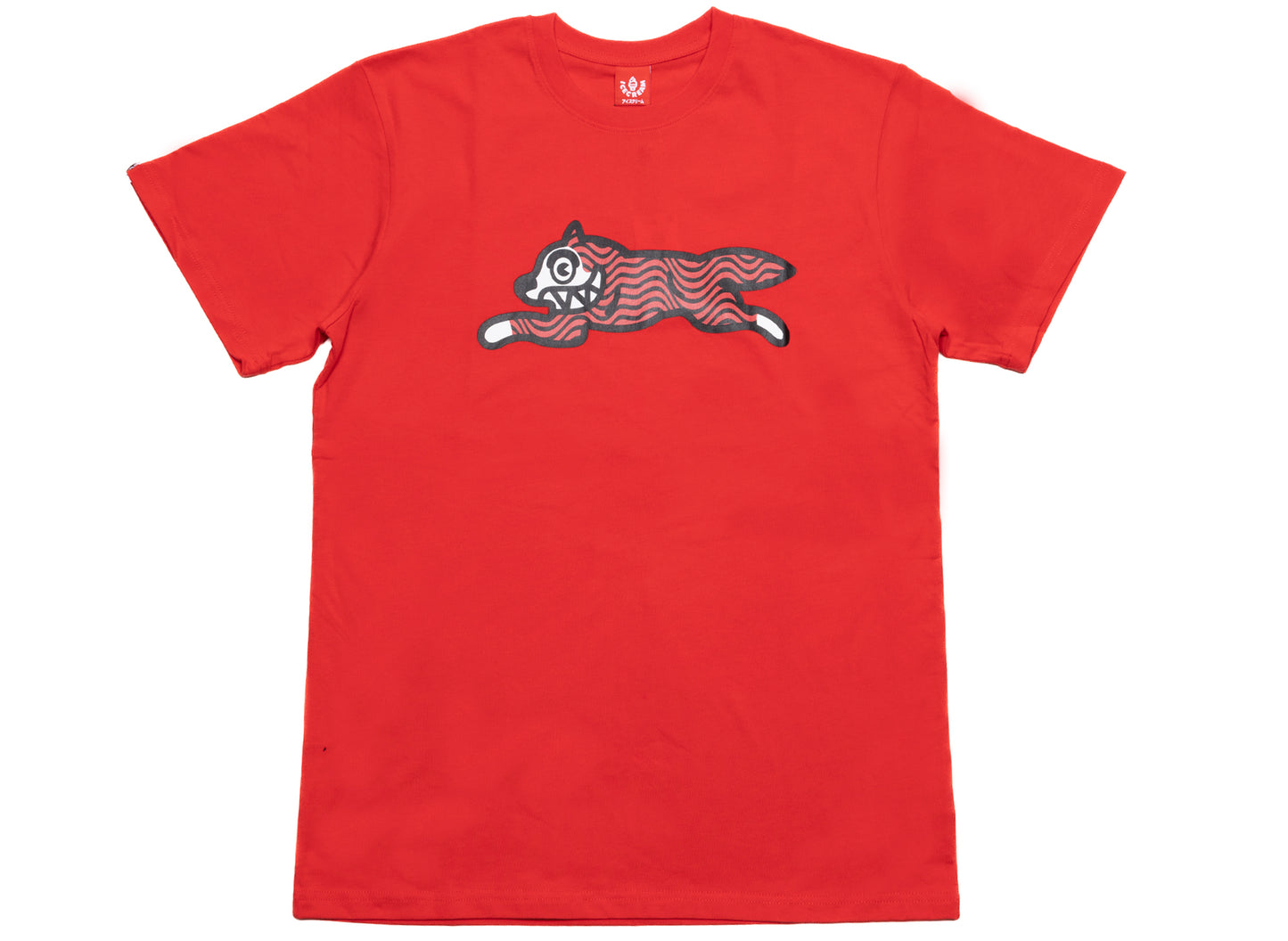 Ice Cream Wavy S/S Tee in Red