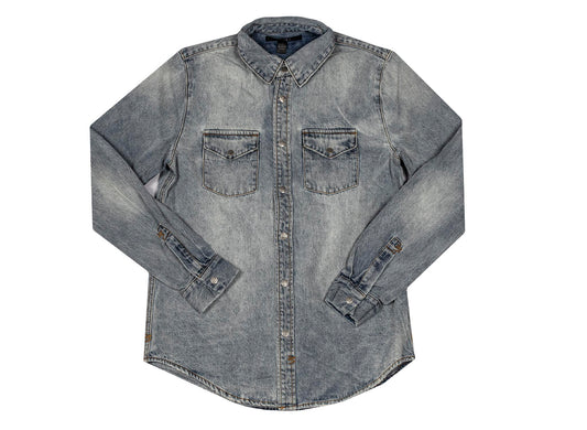 Ksubi Frontier Shirt 'Recharge Blue'
