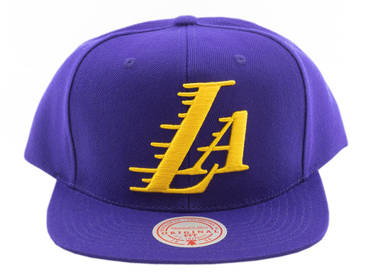 Mitchell & Ness NBA Remix Logo Snapback 'Los Angeles Lakers'