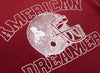 One of These Days American Dreamer Crewneck in Burgundy