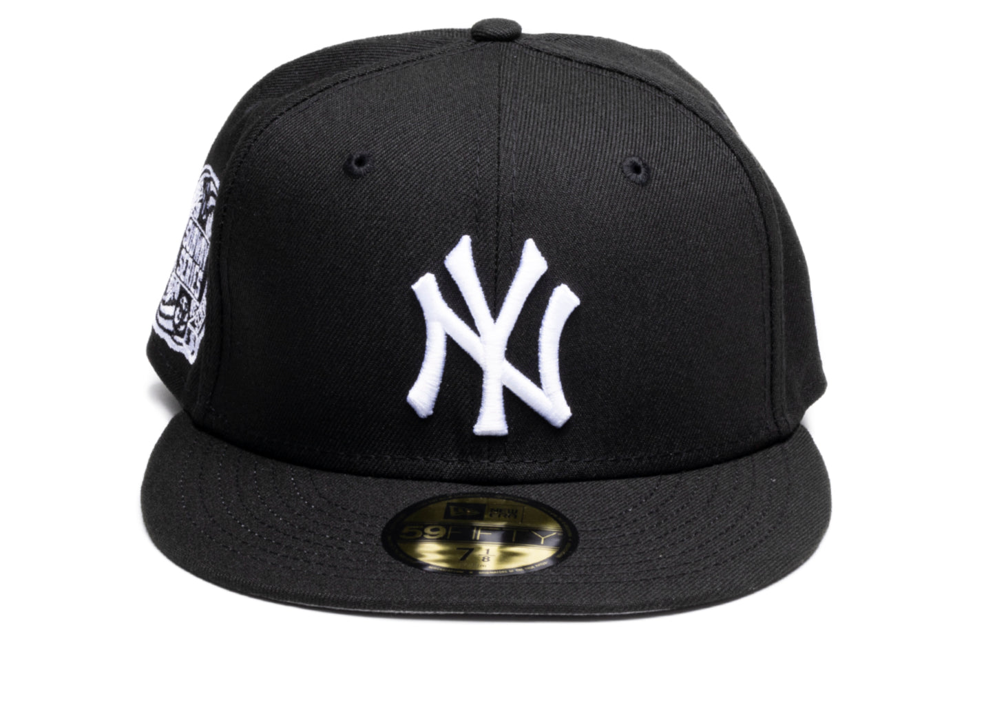 New Era New York Yankees Side Patch Fitted Hat BW