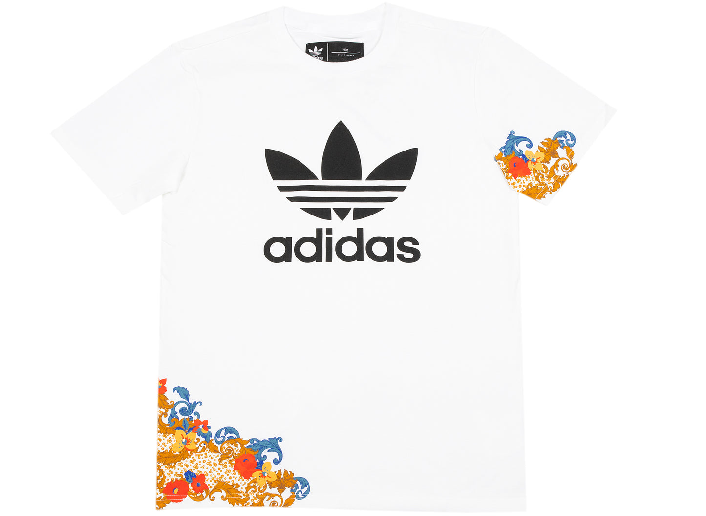 HER Studio London x adidas Floral Women's T-Shirt in White