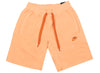 Nike Sportswear Classic Fleece Shorts in Orange