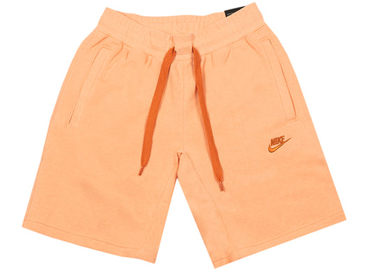 Nike Sportswear Classic Fleece Shorts in Orange