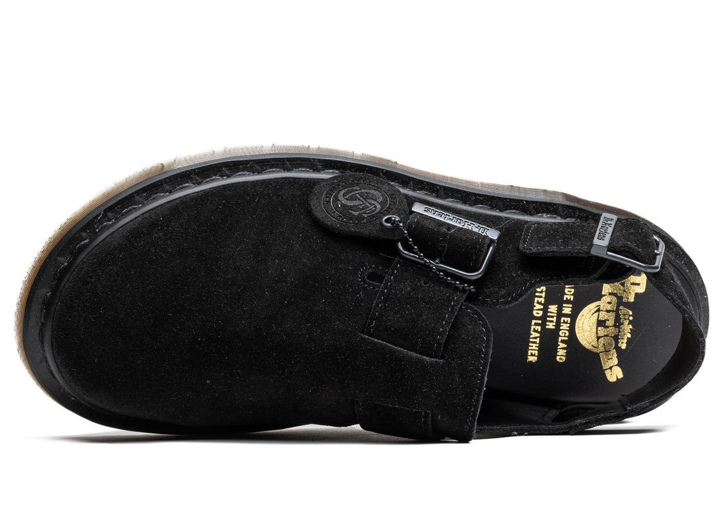 Dr. Martens Jorge Made in England Suede Mules