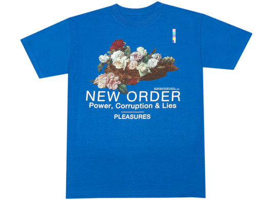 Pleasures Power T-Shirt in Blue