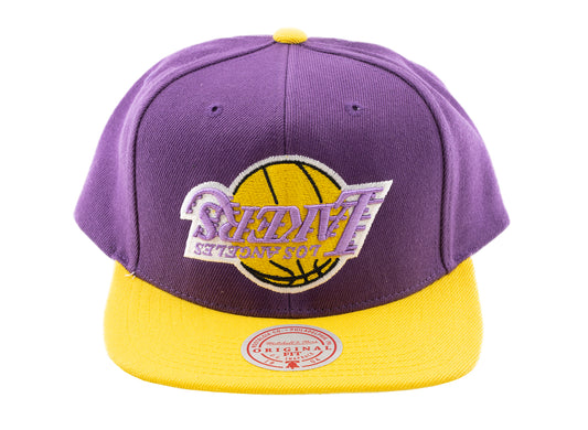 Mitchell & Ness Upside Down HWC Los Angeles Lakers Snapback