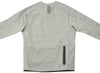 Nike Sportswear Tech Fleece Fleece Crewneck in Grey
