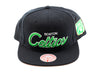 Mitchell & Ness Pink Under Finals Snapback HWC Boston Celtics