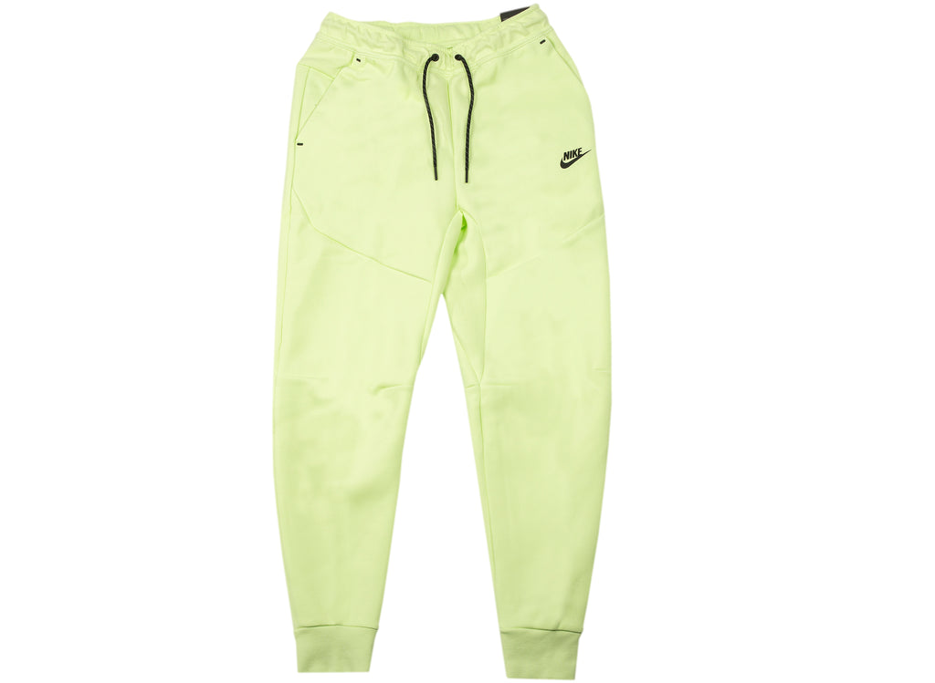 Men's Nike NSW Tech Fleece Joggers in Lime Green