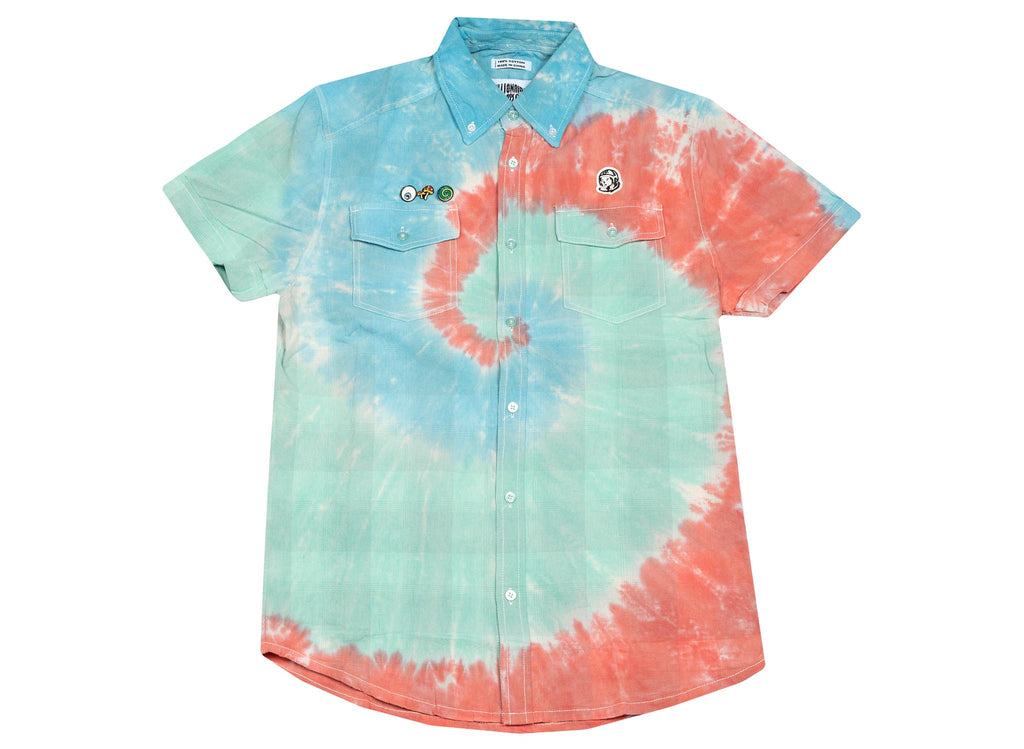 Ice Cream Plaid Dye Ss Woven