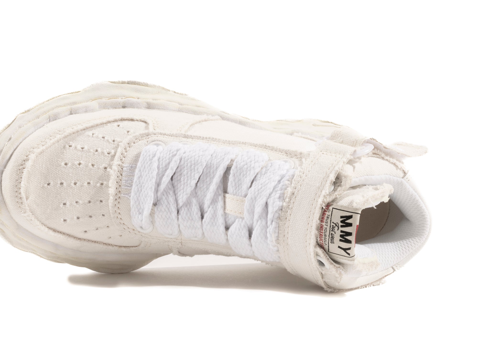 Maison Mihara Yasuhiro Canvas Wayne High-Top Sneaker in