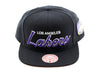 Mitchell & Ness Pink Under Finals Snapback HWC LA Lakers
