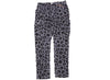 Purple Brand Black Monogram Leopard Print Cargo Pants