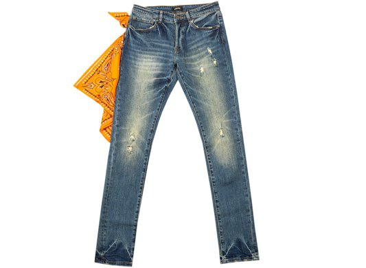 BLUECARATS McQueen 5 Pocket Slim Fit Jeans in Indigo