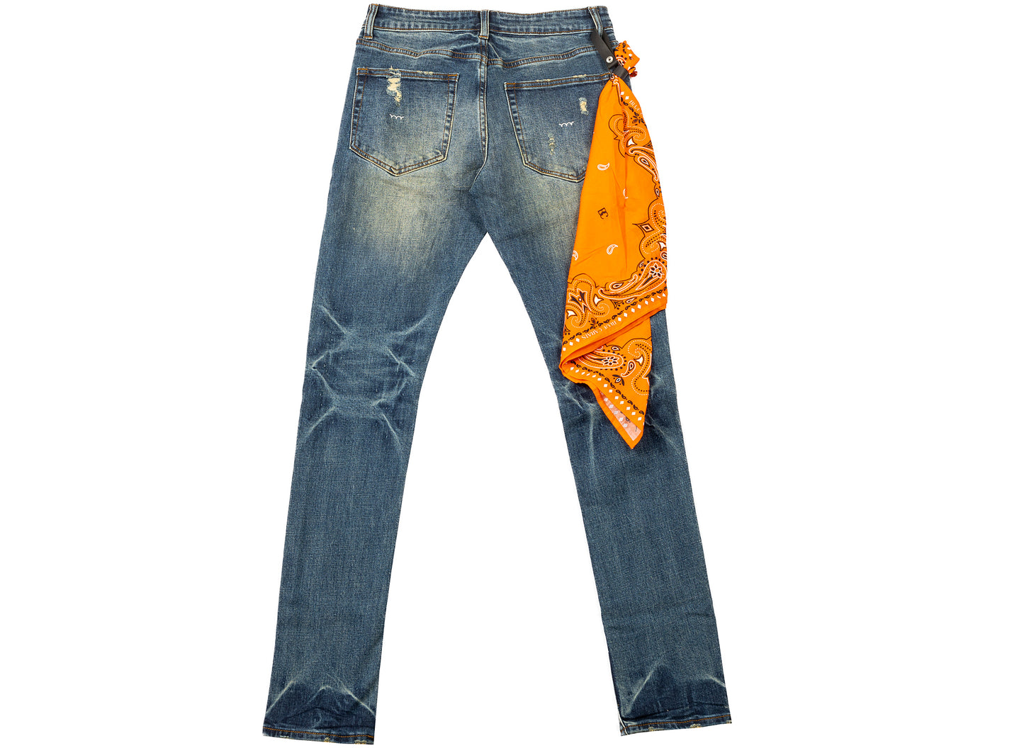 BLUECARATS McQueen 5 Pocket Slim Fit Jeans in Indigo