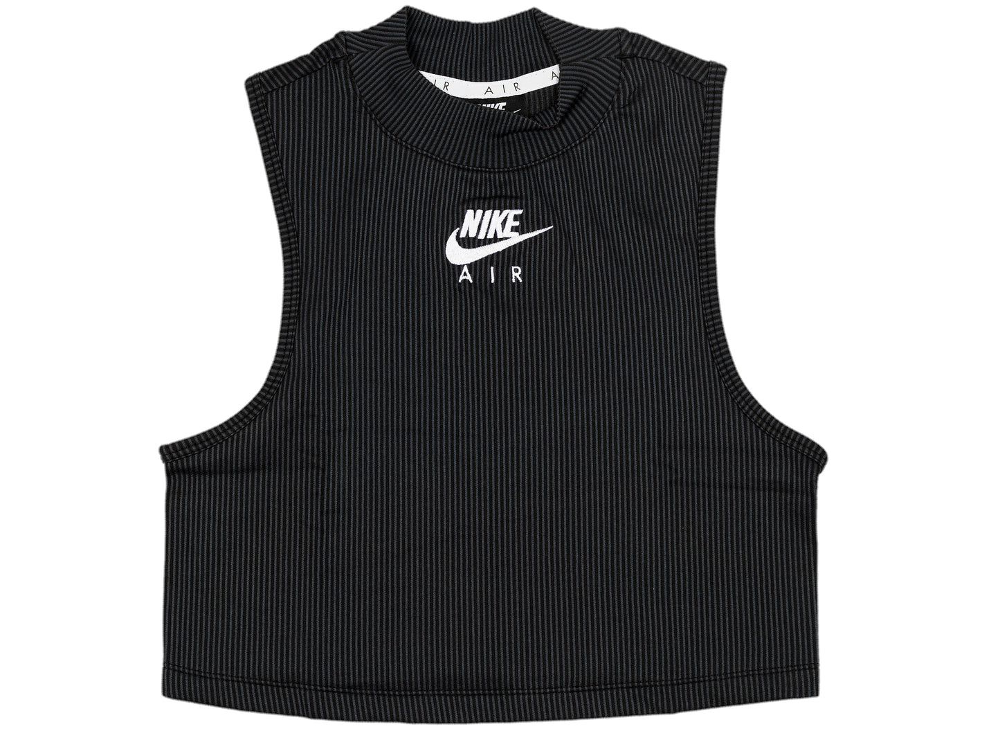 Women's Nike Sportswear Air Cropped Tank Top in Black