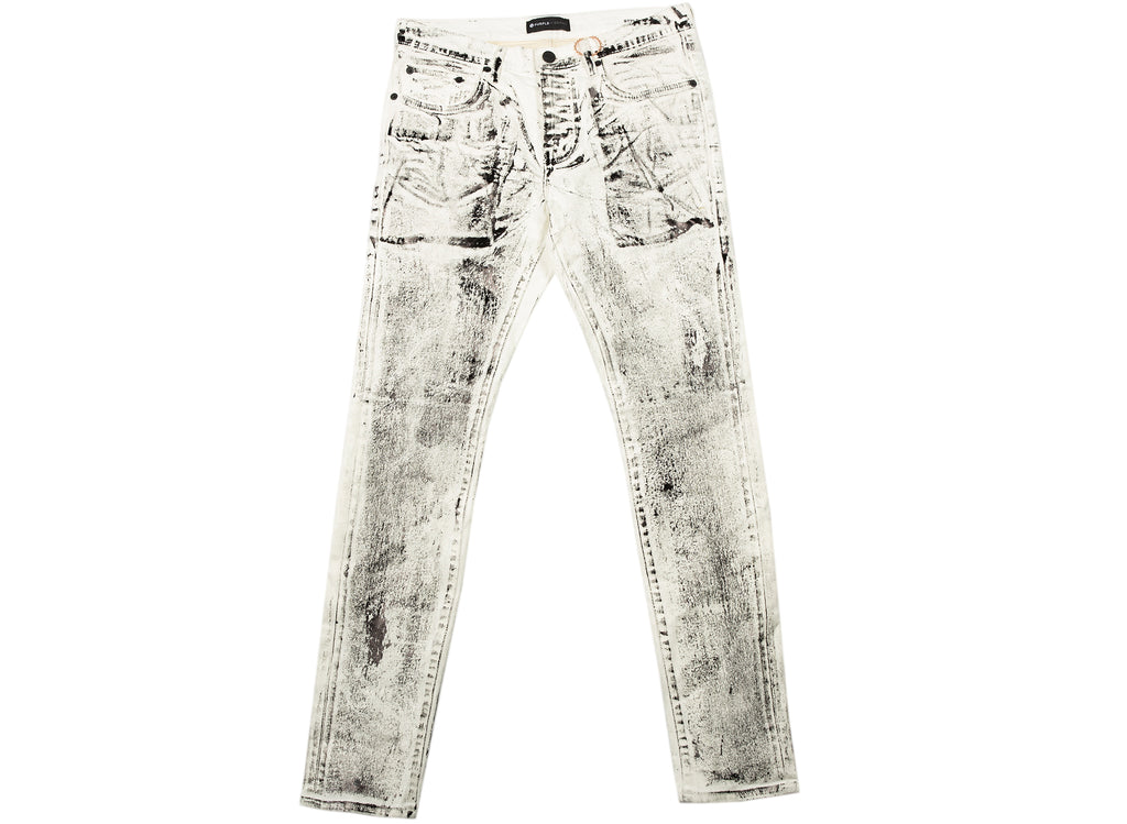 Purple Brand White X-Ray Jeans