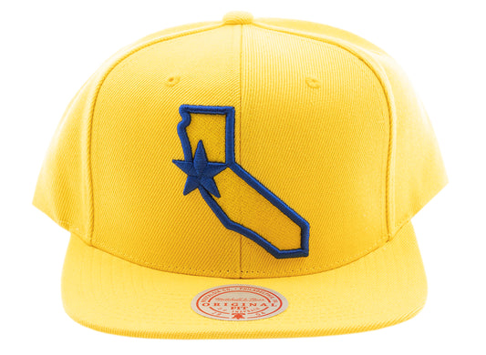 Mitchell & Ness NBA Remix Logo Snapback 'Golden State Warriors'