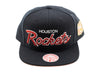 Mitchell & Ness Pink Under Finals Snapback HWC Houston Rockets
