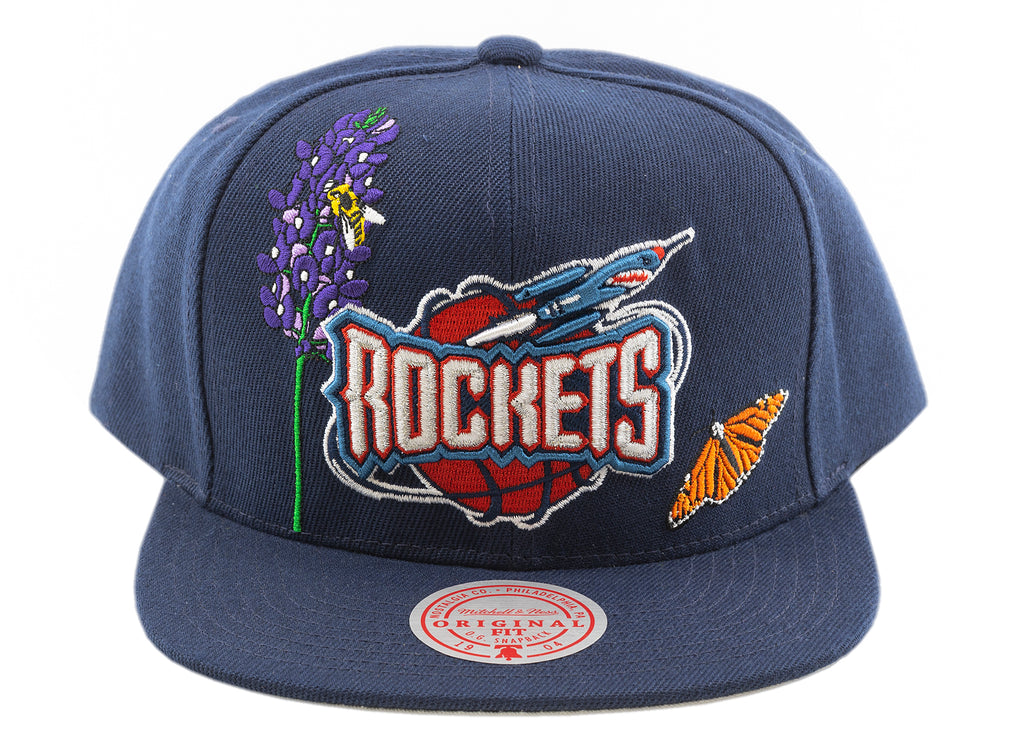 Mitchell & Ness x NBA State Flower Snapback 'Houston Rockets'