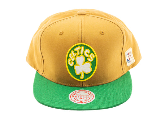 Mitchell & Ness Purple Under Finals Snapback HWC Boston Celtics