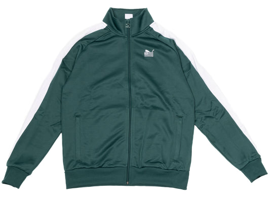 Puma TMC Hussle T7 Jacket in June Green