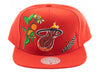 Mitchell & Ness x NBA State Flower Snapback 'Miami Heat'