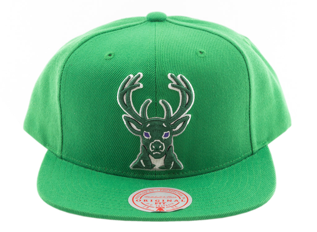 Mitchell & Ness NBA Remix Logo Snapback 'Milwaukee Bucks'