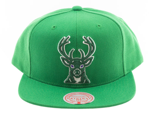 Mitchell & Ness NBA Remix Logo Snapback 'Milwaukee Bucks'
