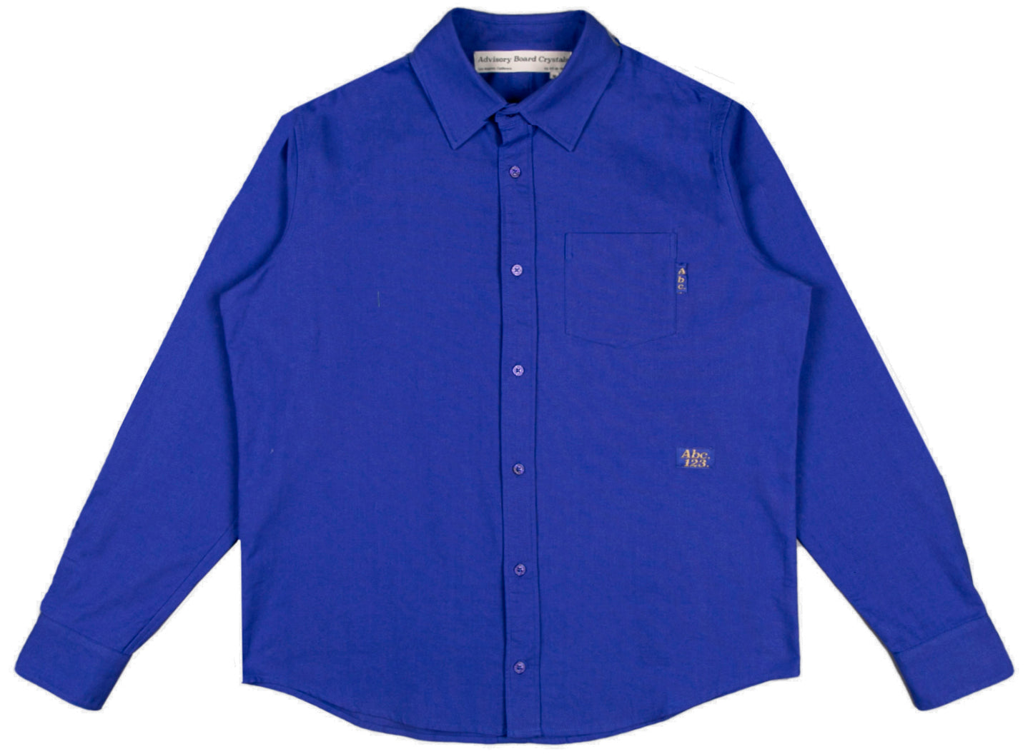 Advisory Board Crystals Abc. 123. Oxford Shirt in Sapphire
