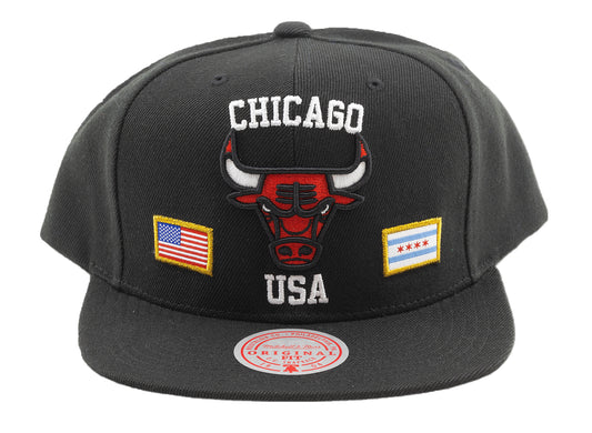 Mitchell & Ness x NBA USA City Pride Snapback 'Chicago Bulls'