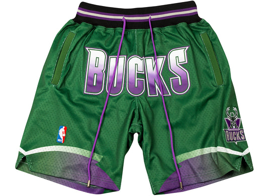 NBA Just Don 95-96 Milwaukee Bucks Shorts