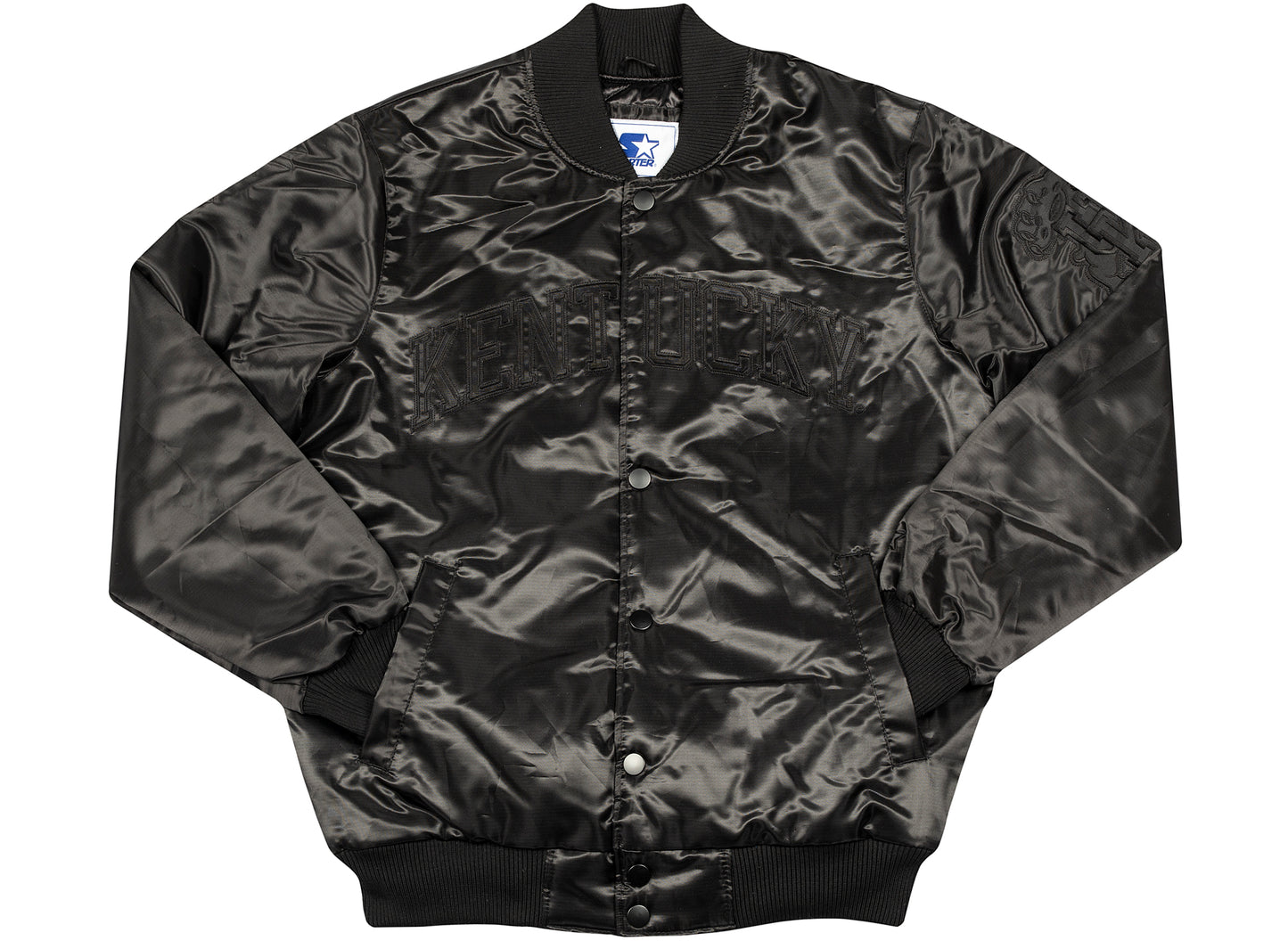 Oneness x Starter University of Kentucky Jacket - Limited Edition Triple Black Exclusive xld