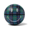 Chinatown Market Smiley Ivy League Tartan Plaid Smiley Basketball