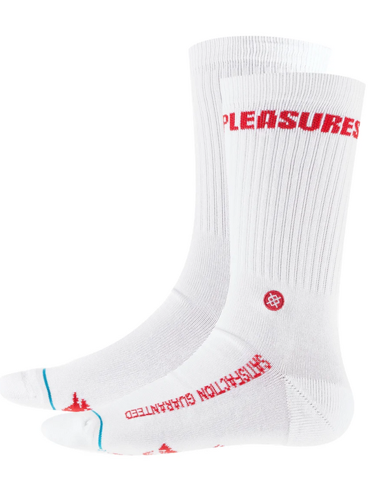 Stance Satisfaction Guaranteed Socks in White