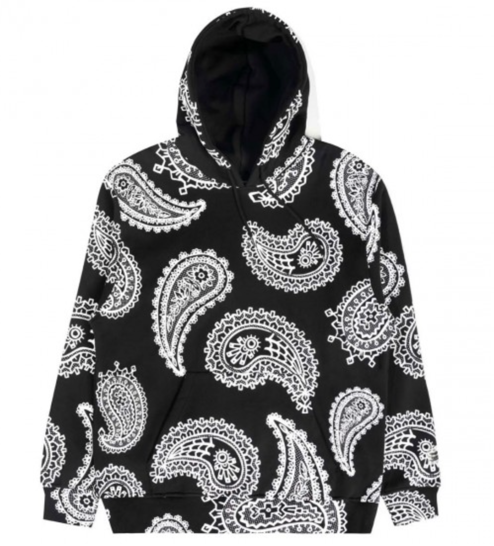 The Hundreds x Joshua Vides Paisley Pullover Hoodie