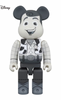 Medicom BE@RBRICK Woody 1000% 'Black & White Version'