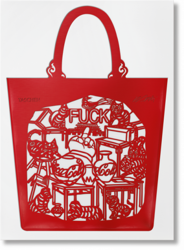 Taschen Ai Weiwei. The China Bag 'Cats and Dogs'