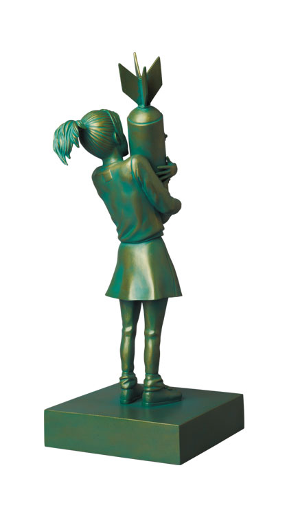 Medicom Toy Bomb Hugger Bronze Statue #2 BE@RBRICK xld