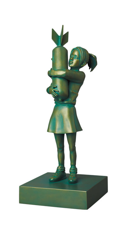 Medicom Toy Bomb Hugger Bronze Statue #2 BE@RBRICK