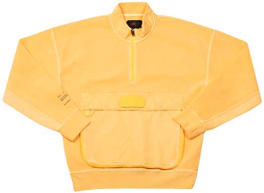 Jordan 23 Engineered Half-Zip Jacket in Orange