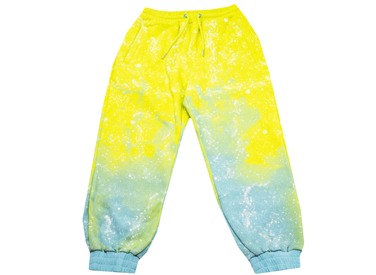 Clot Stars All Over Sweatpants in Yellow