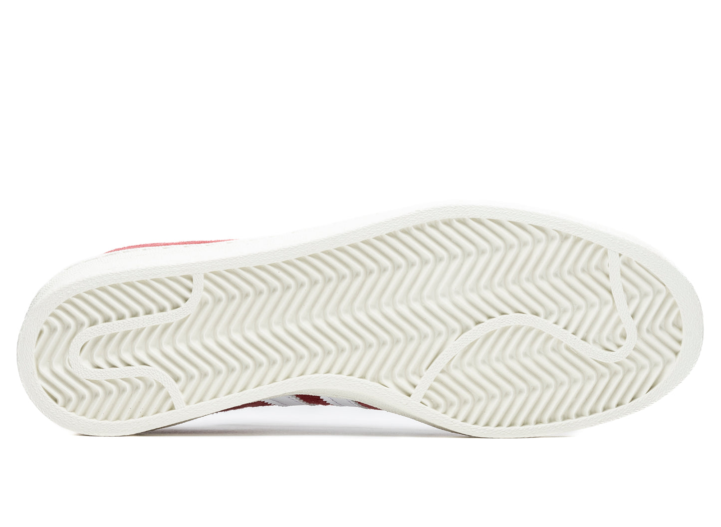 Adidas Campus 80s in Collegiate Burgundy / Cloud White / Off White - view 5