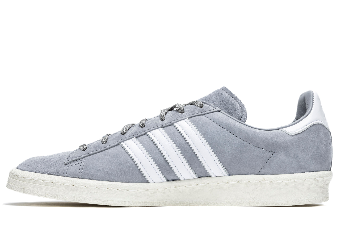 Adidas Campus 80s in Grey / Cloud White / Off White - view 3