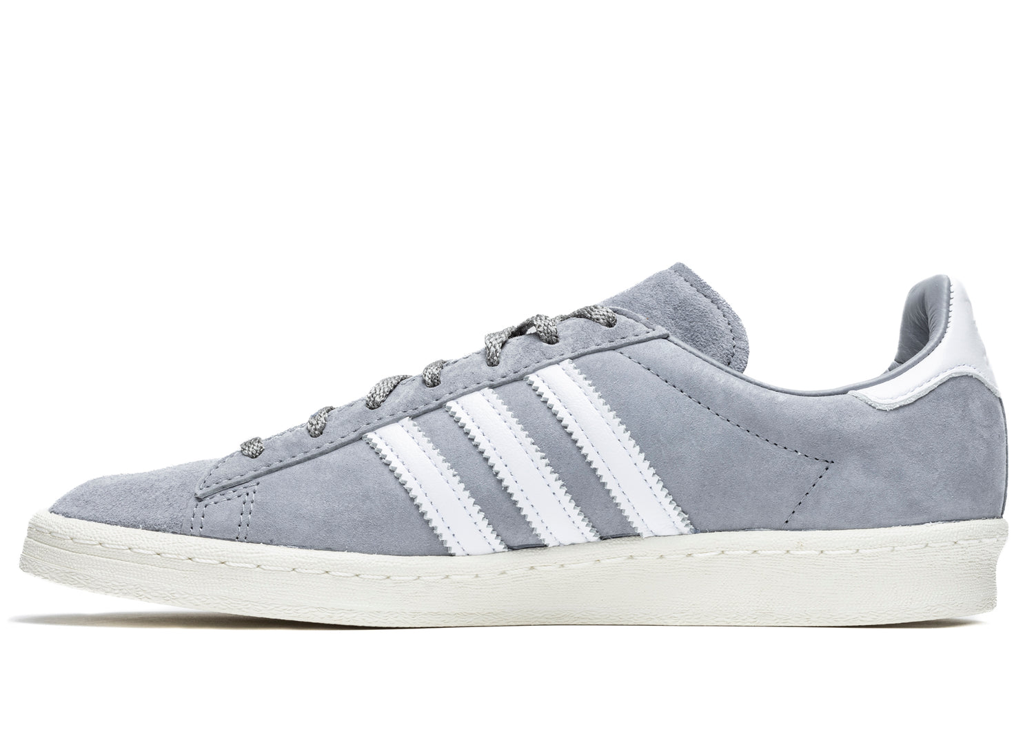 Adidas Campus 80s in Grey / Cloud White / Off White - view 3