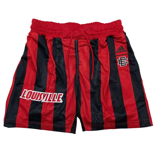 Adidas Eric Emmanuel Louisville Shorts in Team Power Red / Black